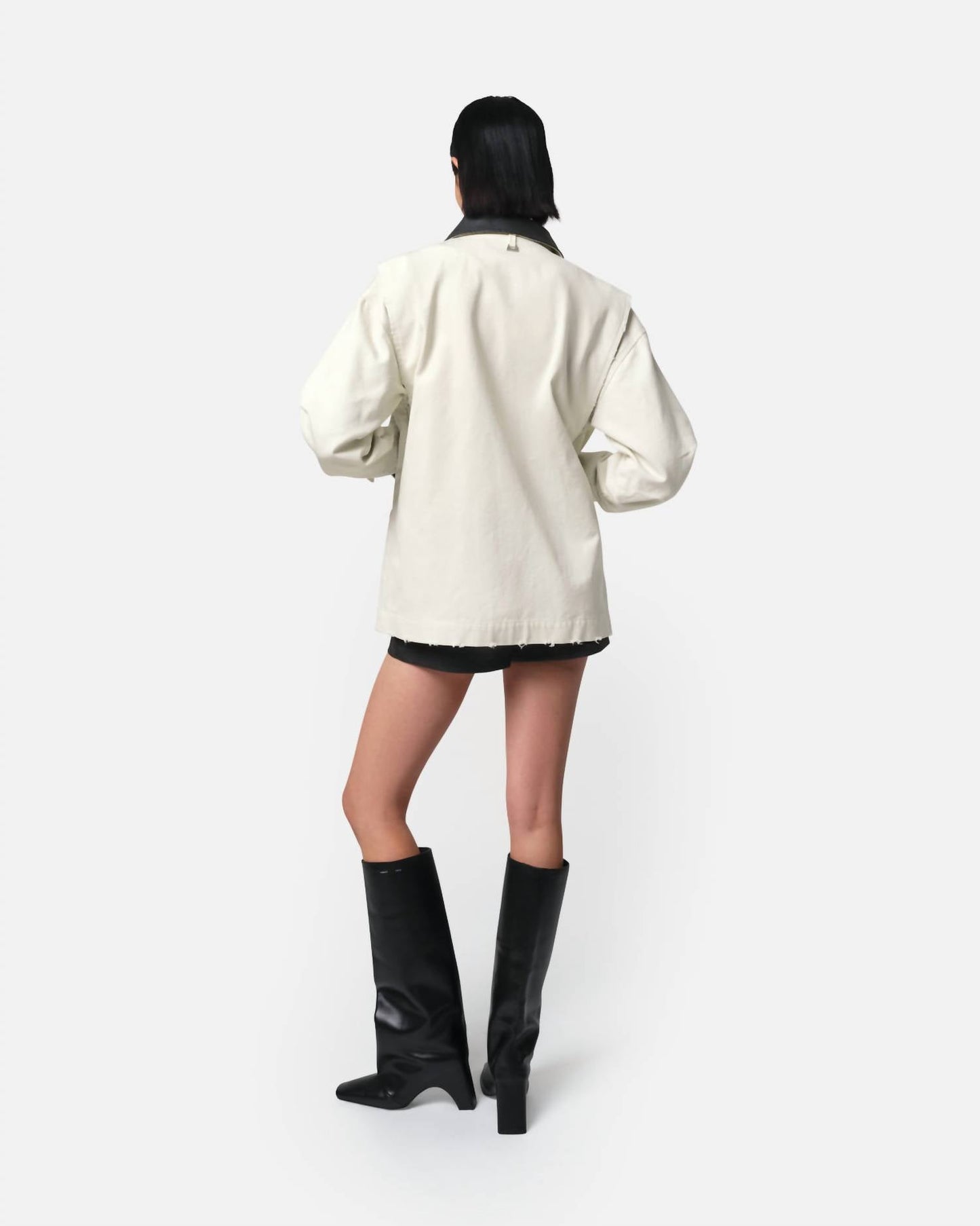 Apparis - Deconstructed Canvas Barn Jacket