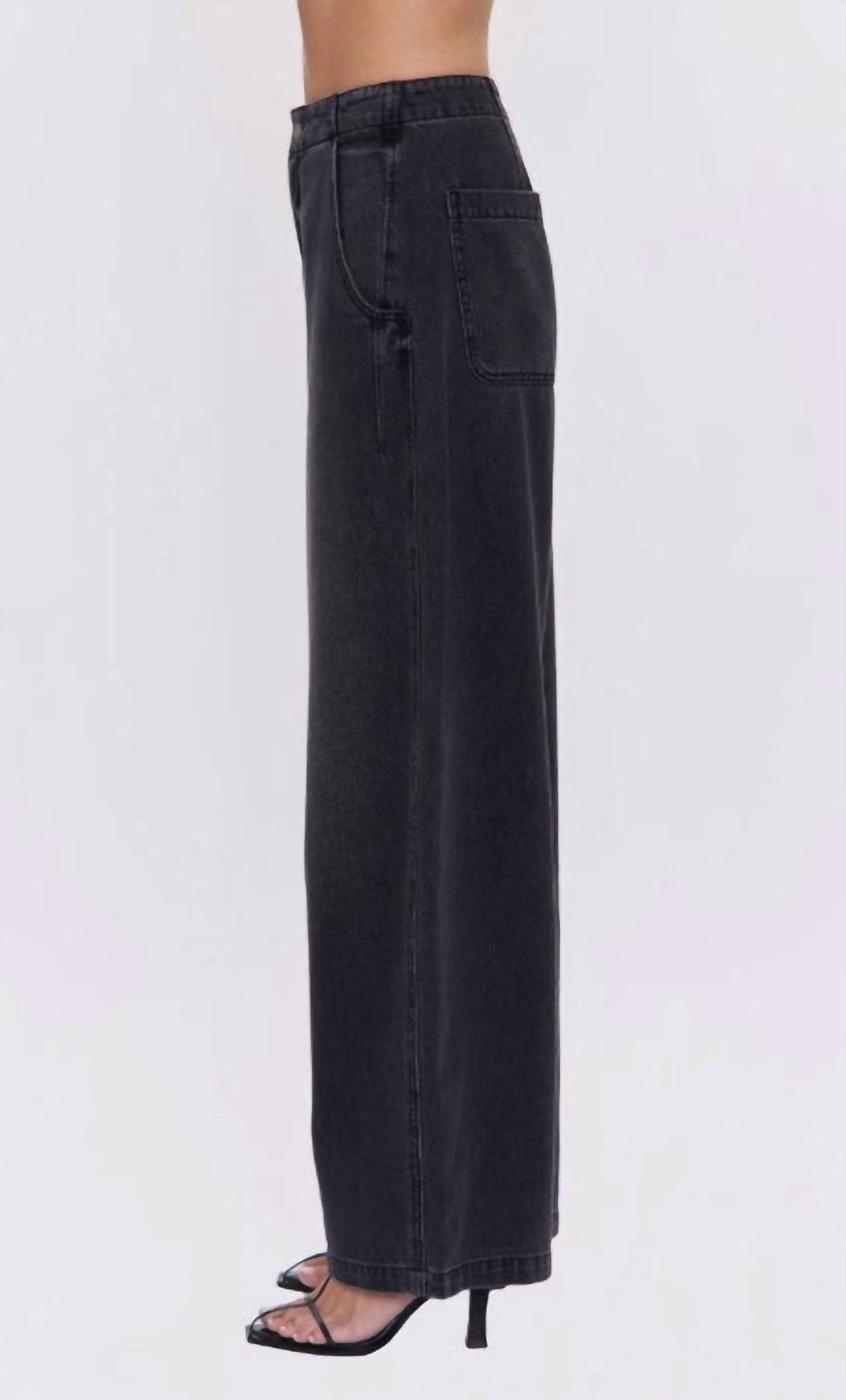 Pistola - Women's Lottie High Rise Relaxed Bowed Leg Pants