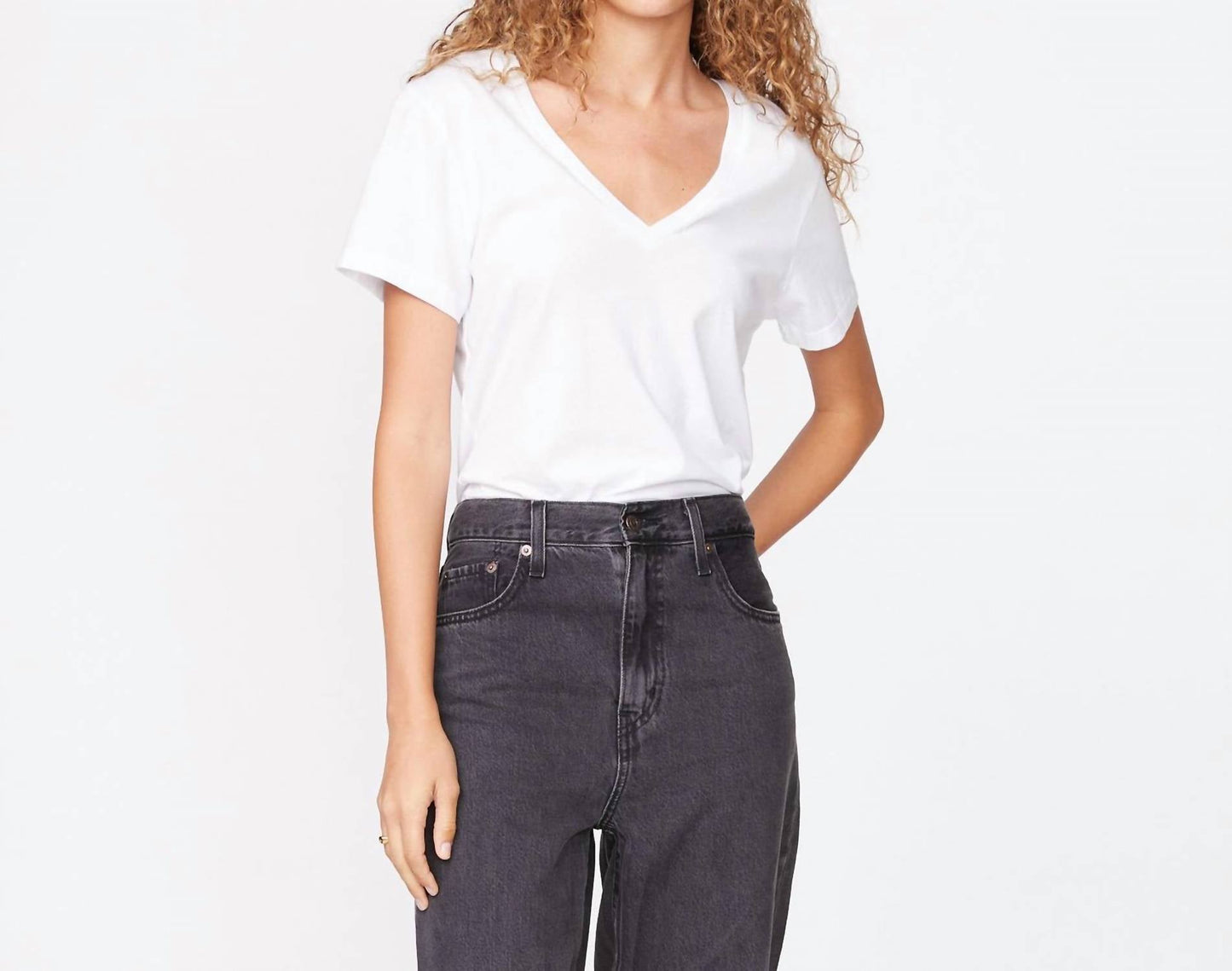 Monrow - 90's V-neck Top