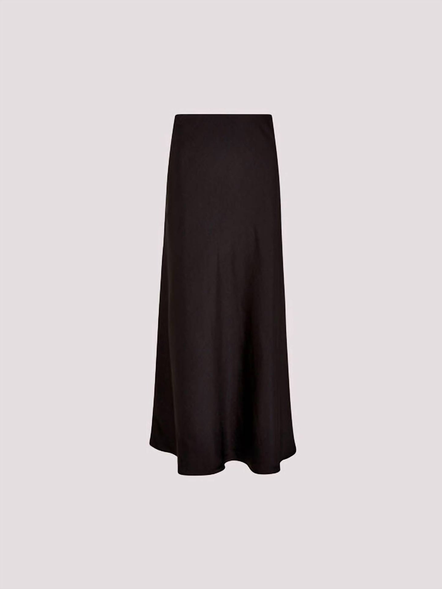 Apricot - Satin Bias Cut Maxi Skirt