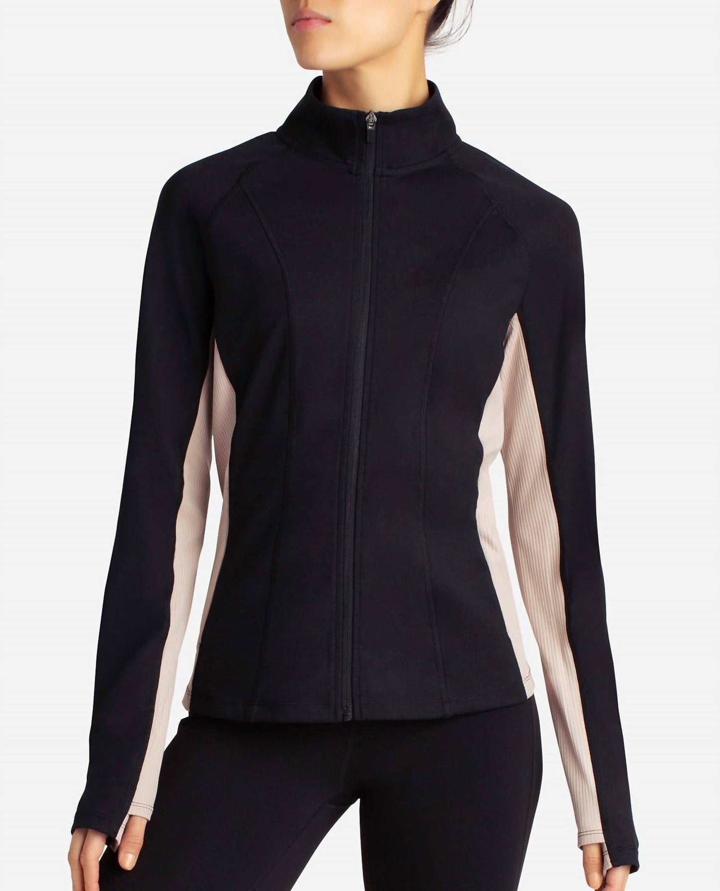 Danskin - Full-Zip Colorblocked Yoga Jacket