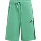 adidas-mens-3-stripes-fleece-shorts-green-small