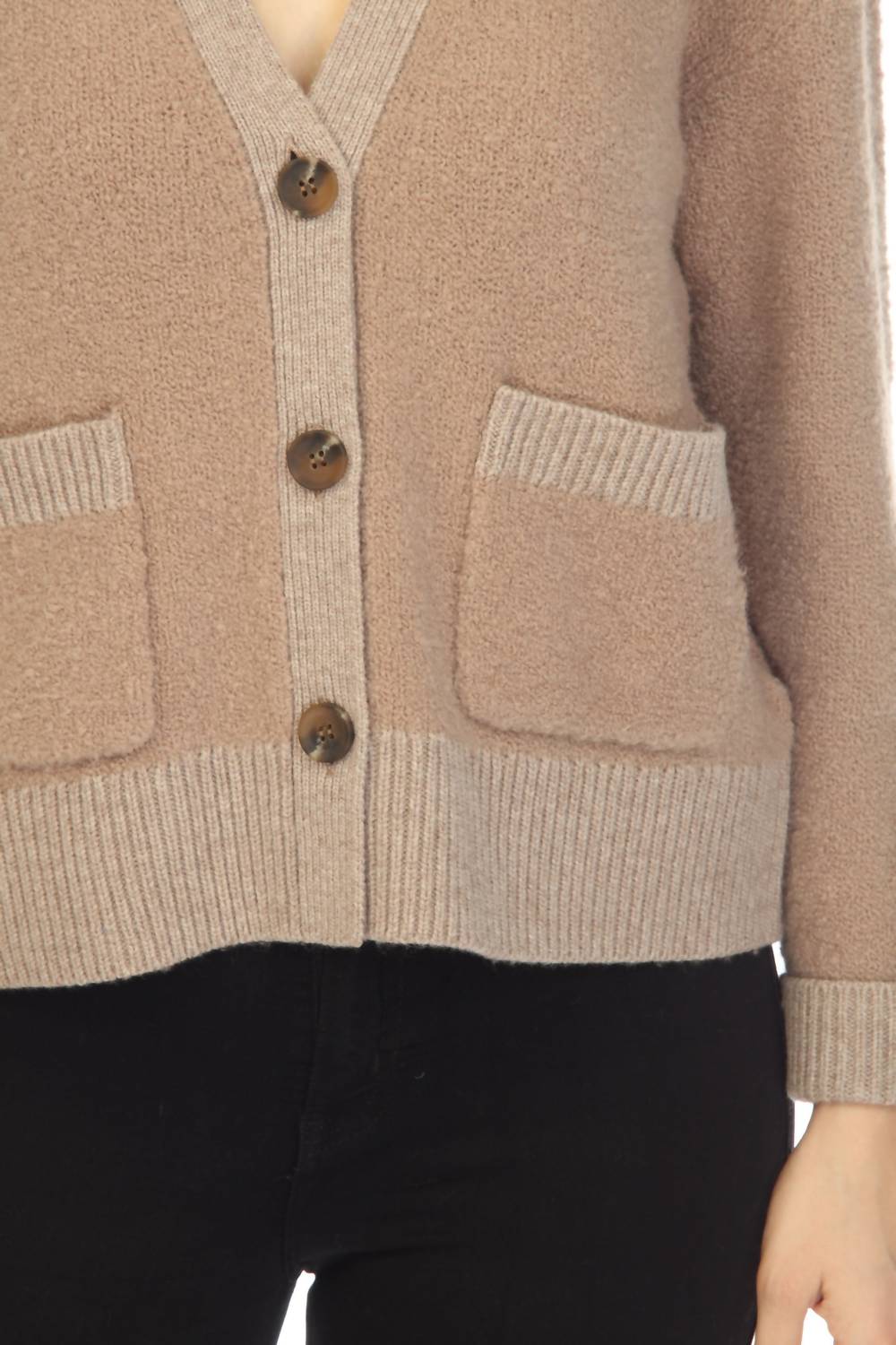 Johnny Was - Calme Teddy Bear Long Sleeve Knit Cardigan