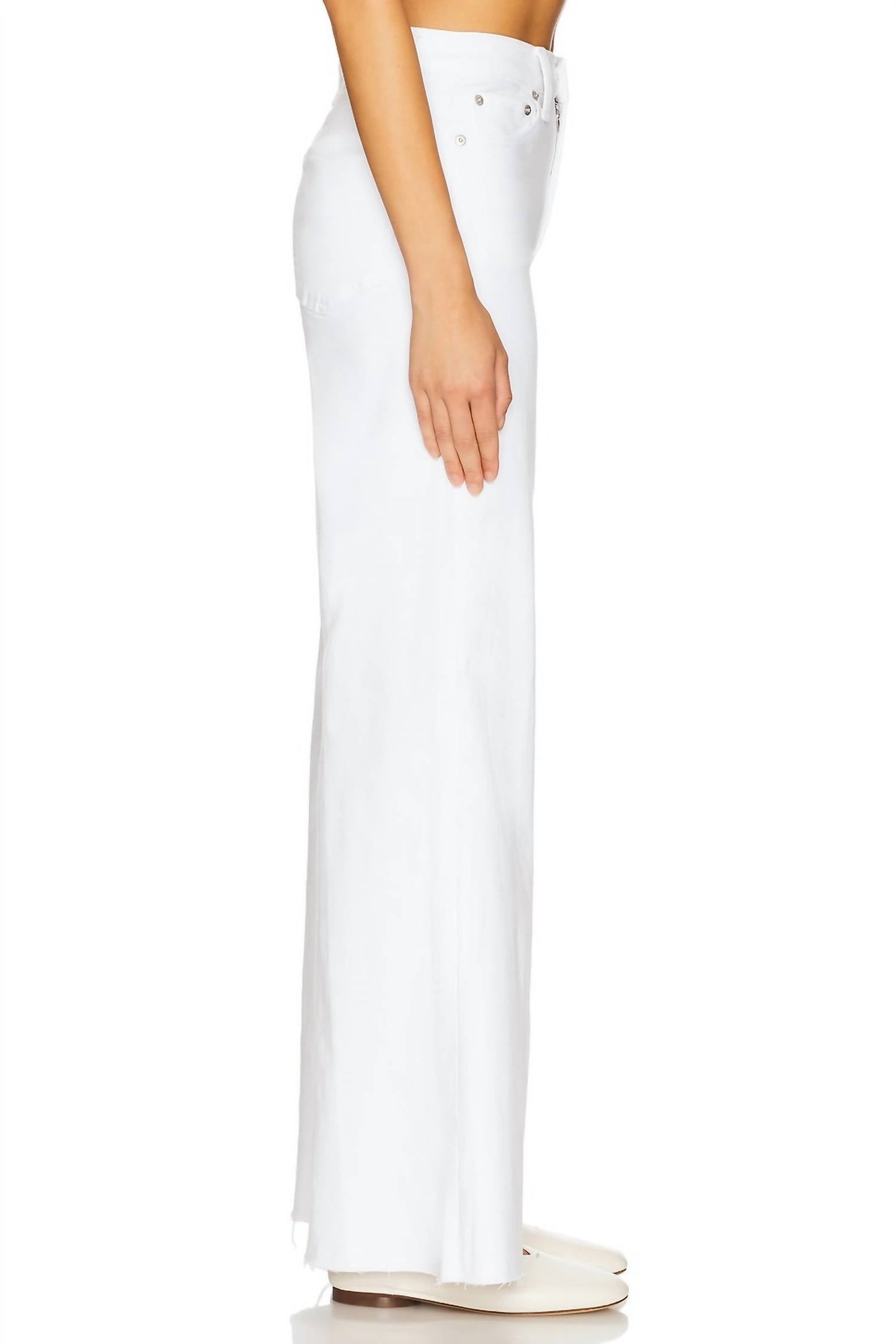 Pistola - Izzy Mid Rise Wide Leg Jeans