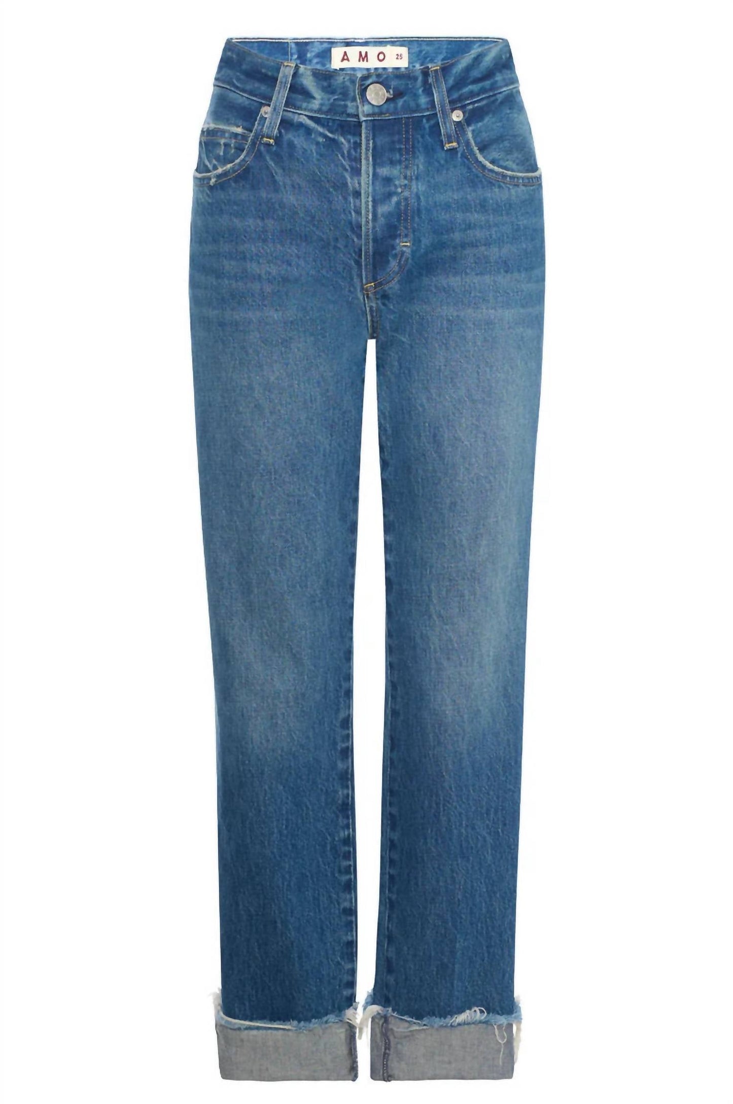 Amo - Camryn Mid-rise Straight Leg Pants