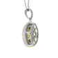 Cubic Zirconium Fashion Pendants Sterling Silver