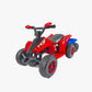 6V Kids Electric ATV With Headlights, MP3, USB & Volume Control, 4 Wheel Ride-On Vehicle - Red