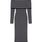 A.L.C. - Evelyn Merino Off Duf Shoulder Midi Dress