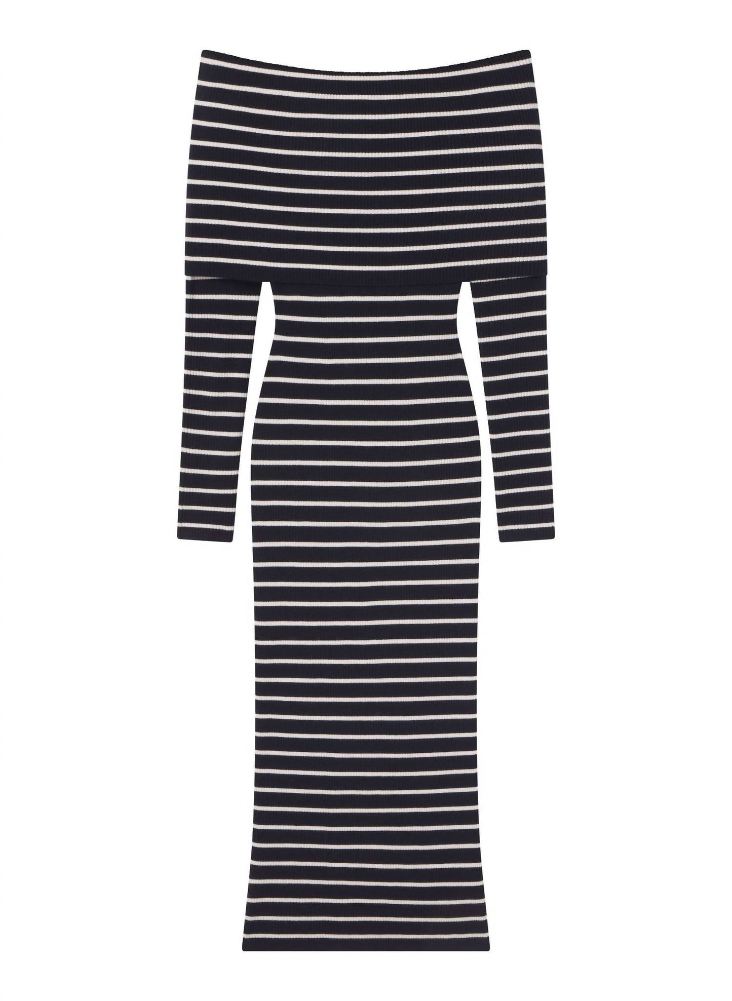 A.L.C. - Evelyn Merino Off Duf Shoulder Midi Dress