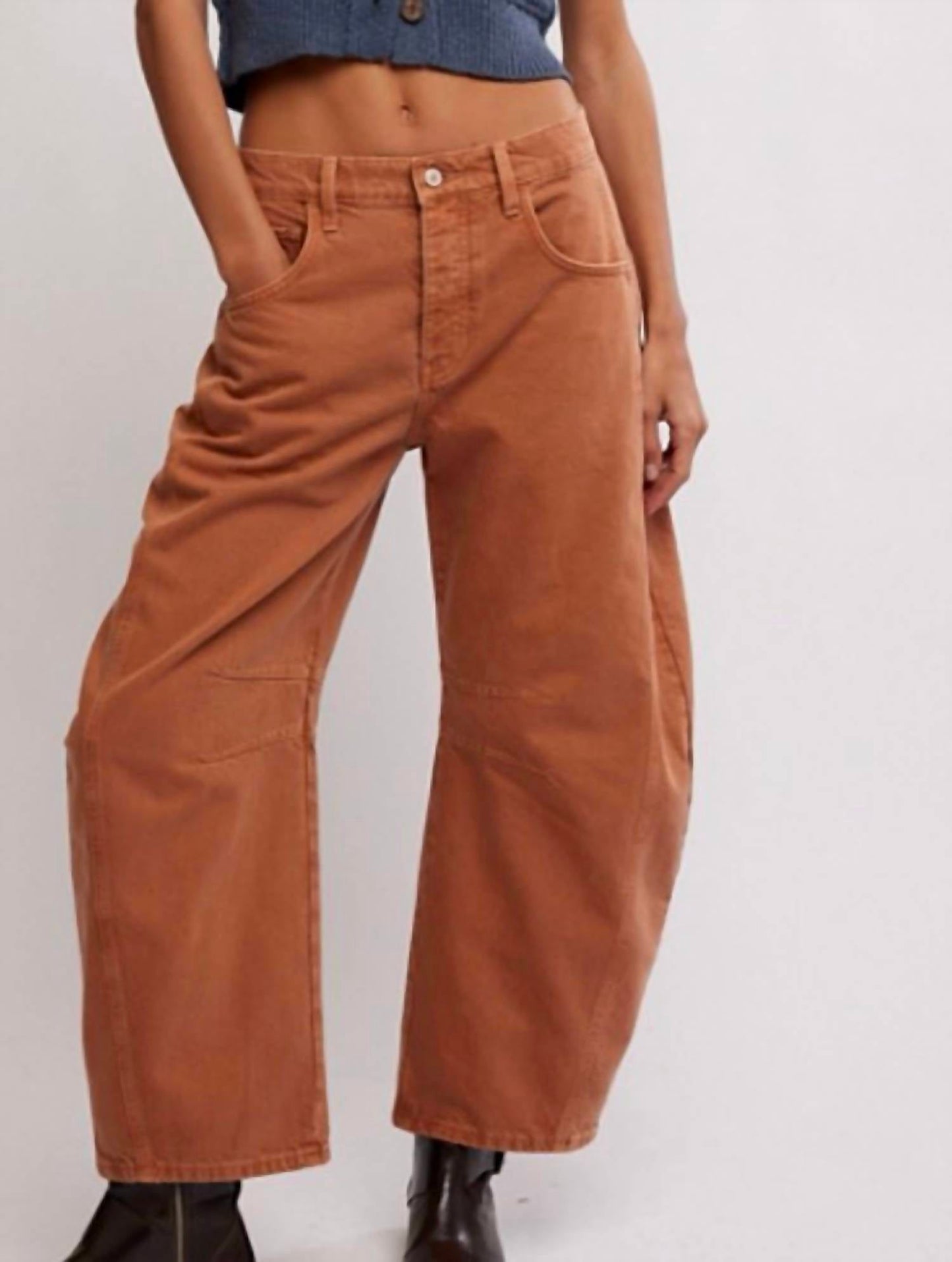 Free People - Good Luck Barrel Jeans