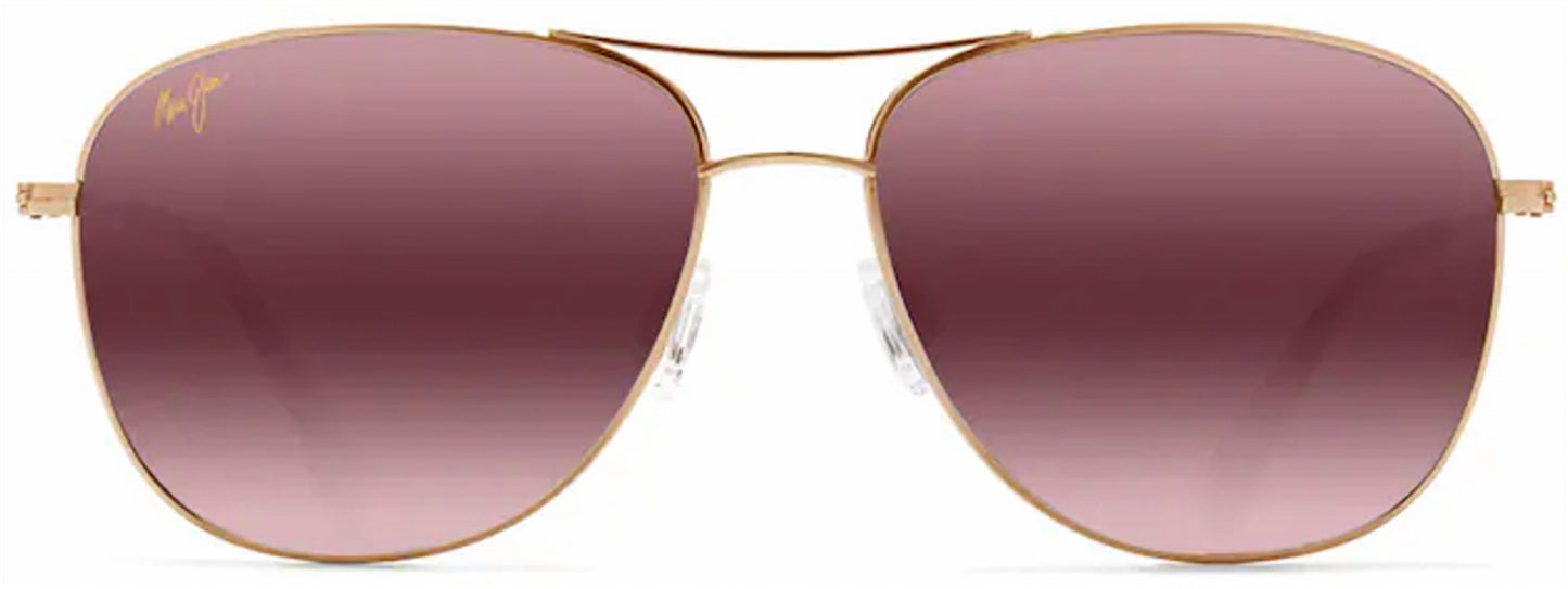 Maui Jim - क्लिफ हाउस ध्रुवीकृत एविएटर धूप का चश्मा