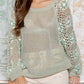 Pol - Good Energy Patchwork Crochet Sweater