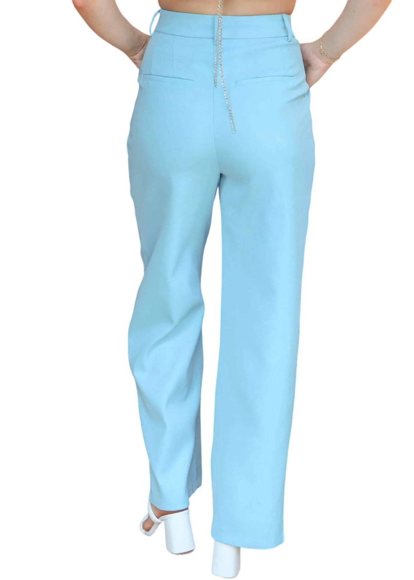 2.7 August Apparel - Classic Suit Trouser Pants