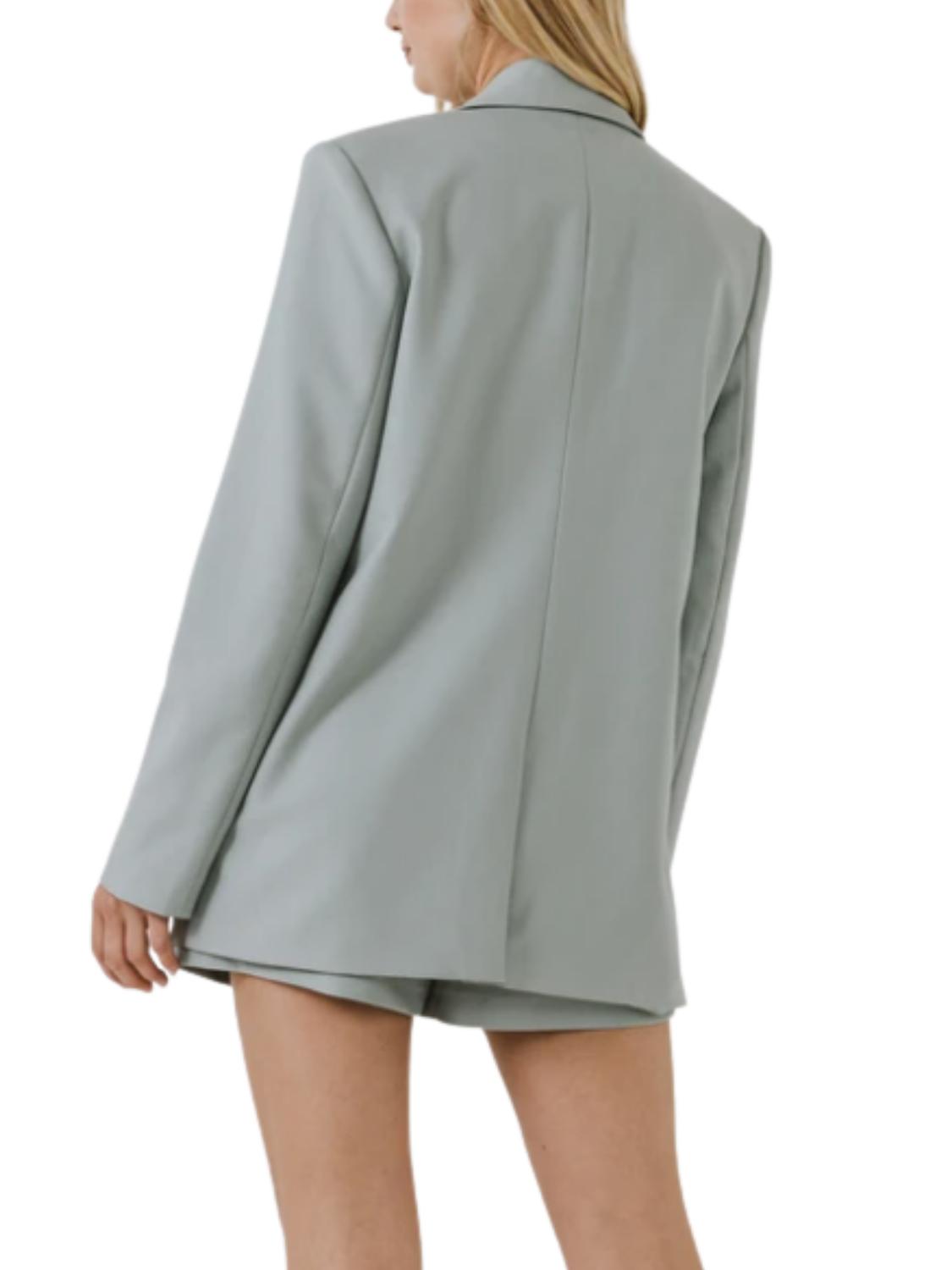 2.7 August Apparel - Mint For You Blazer