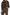 womens-brown-velour-treatment-hoodie-x-small