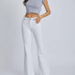 Cello - Two Button Mid Rise Flare Jeans