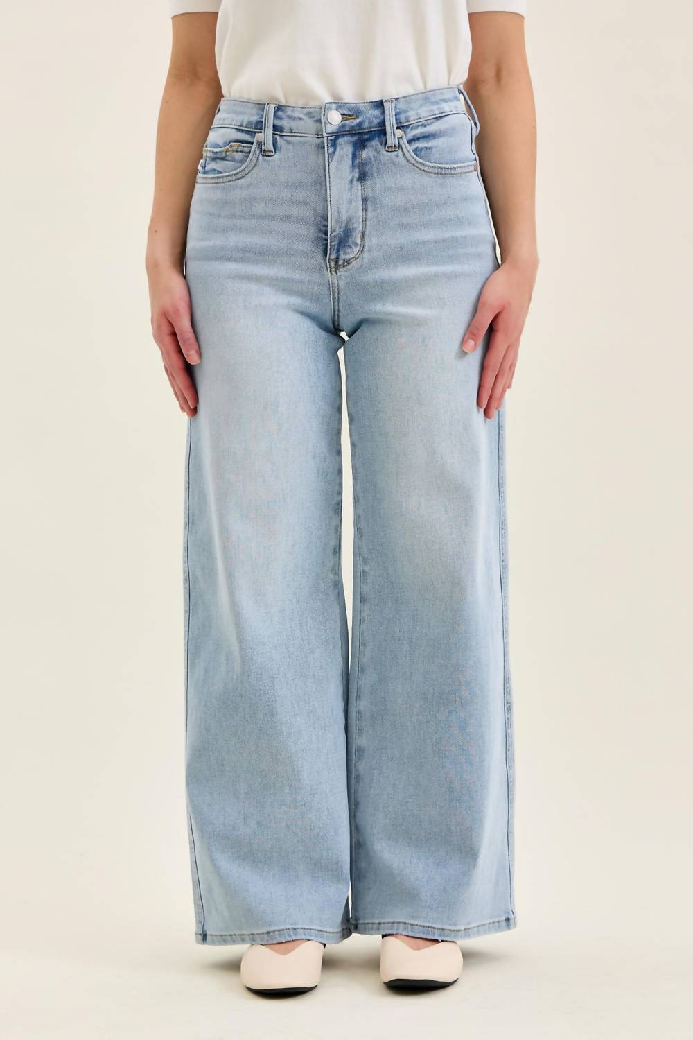 Judy Blue - Tummy Control Retro With Curvy Coin Pocket Jeans - Petite