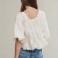 Free People - Michelle Scoop Neck Blouse