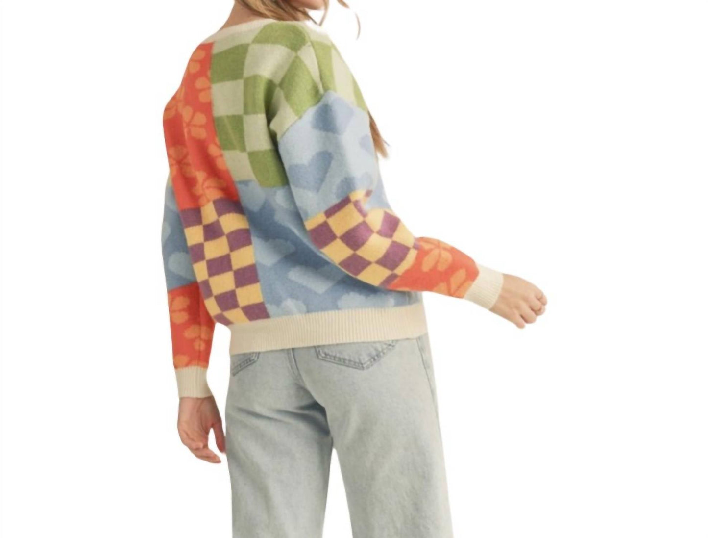 &Merci - Patch Pattern Sweater