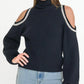Generation Love - Carmel Cold Shoulder Sweater