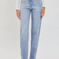 Cello - Jillian High Rise Asymmetrical Button Dad Jeans
