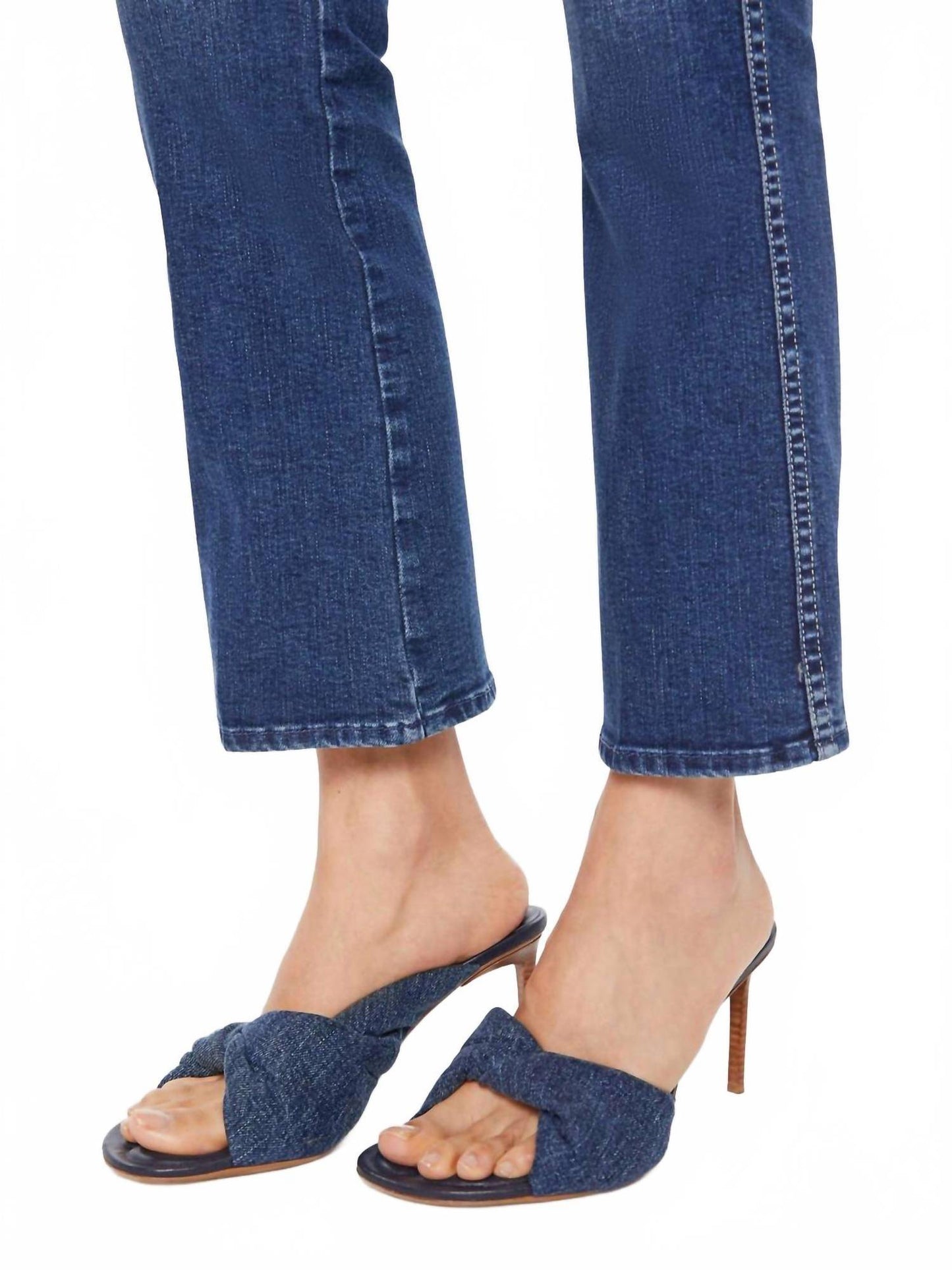 Mother - Mid Rise Smokin Double Flood Jeans
