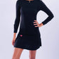 Love Love Tennis - Generous Long Sleeve Monroe Tennis Dress