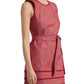 Cinq A Sept - Mindie Cotton Denim Tie-waist Mini Dress