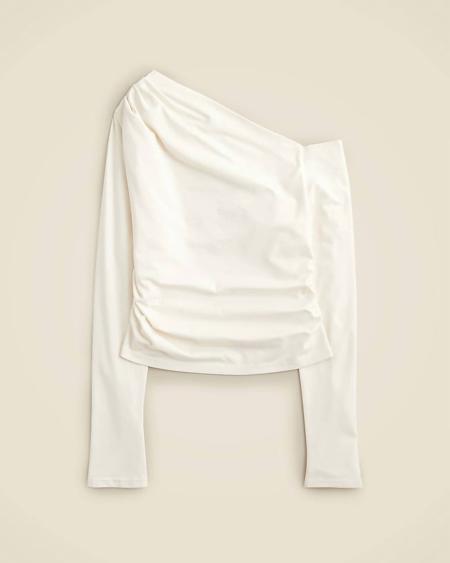 J.Crew - Asymmetrical Off-the-shoulder Top