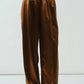 Aaron & Amber - Milo Satin Comfy Straight Pants