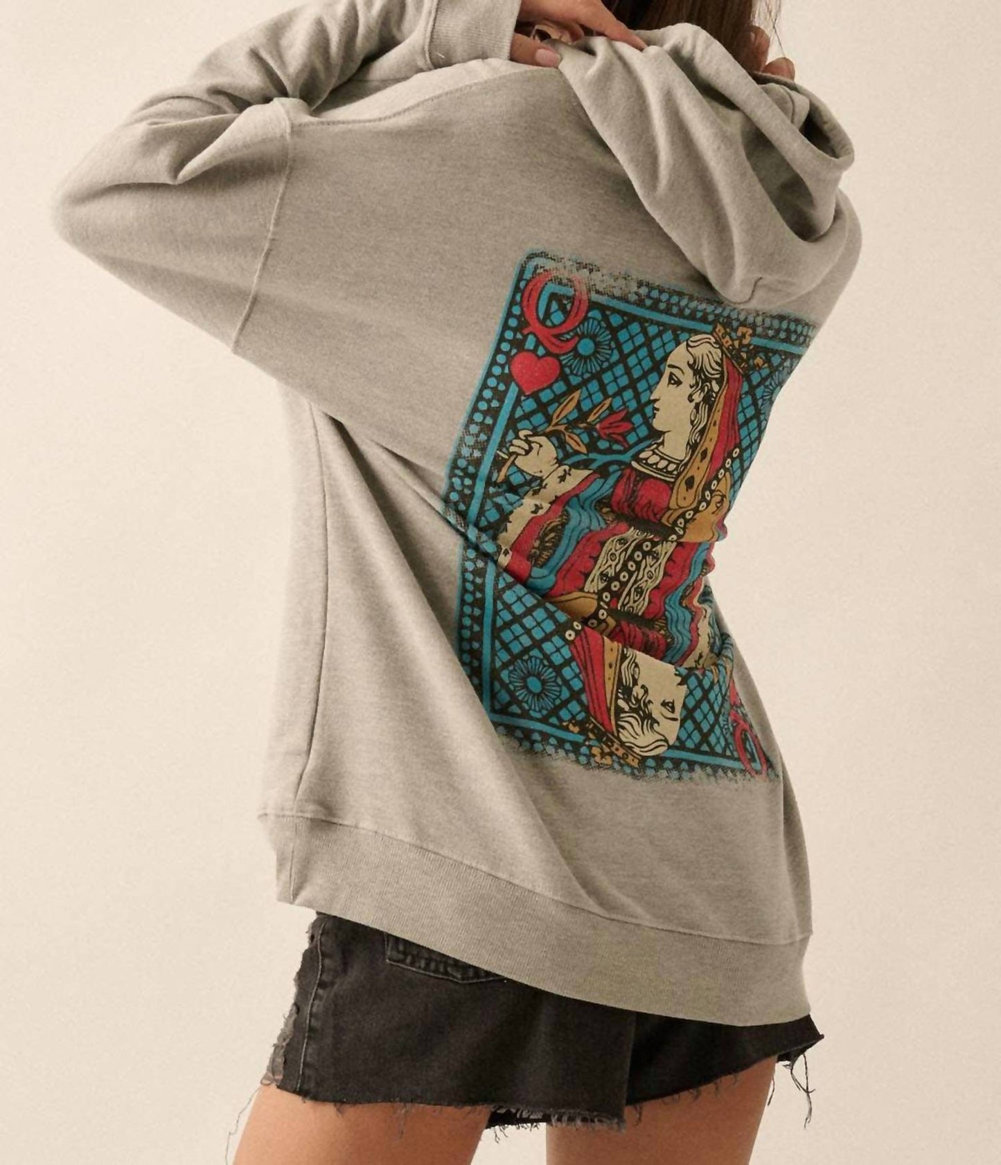 Promesa - Queen Of Hearts Graphic Hoodie