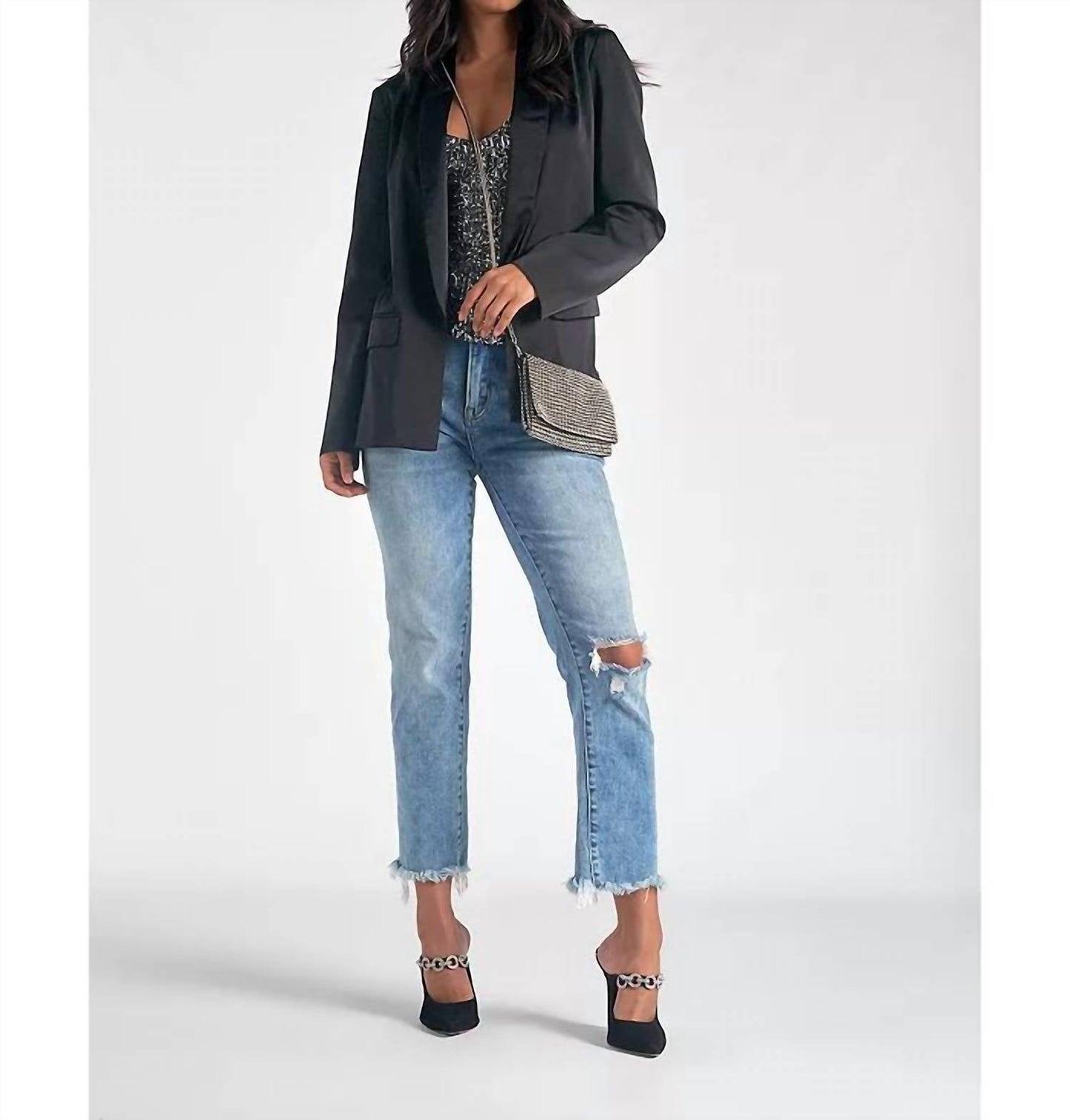 Elan - Satin Blazer