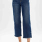 Judy Blue - High Waist Ripped Pocket Wide Leg Jeans