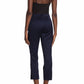 Alice + Olivia - Wool Blend Mid Rise Ankle Crop Slits Pants