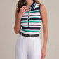 525 America - Vivienne Johnny Collar Stripe Tank