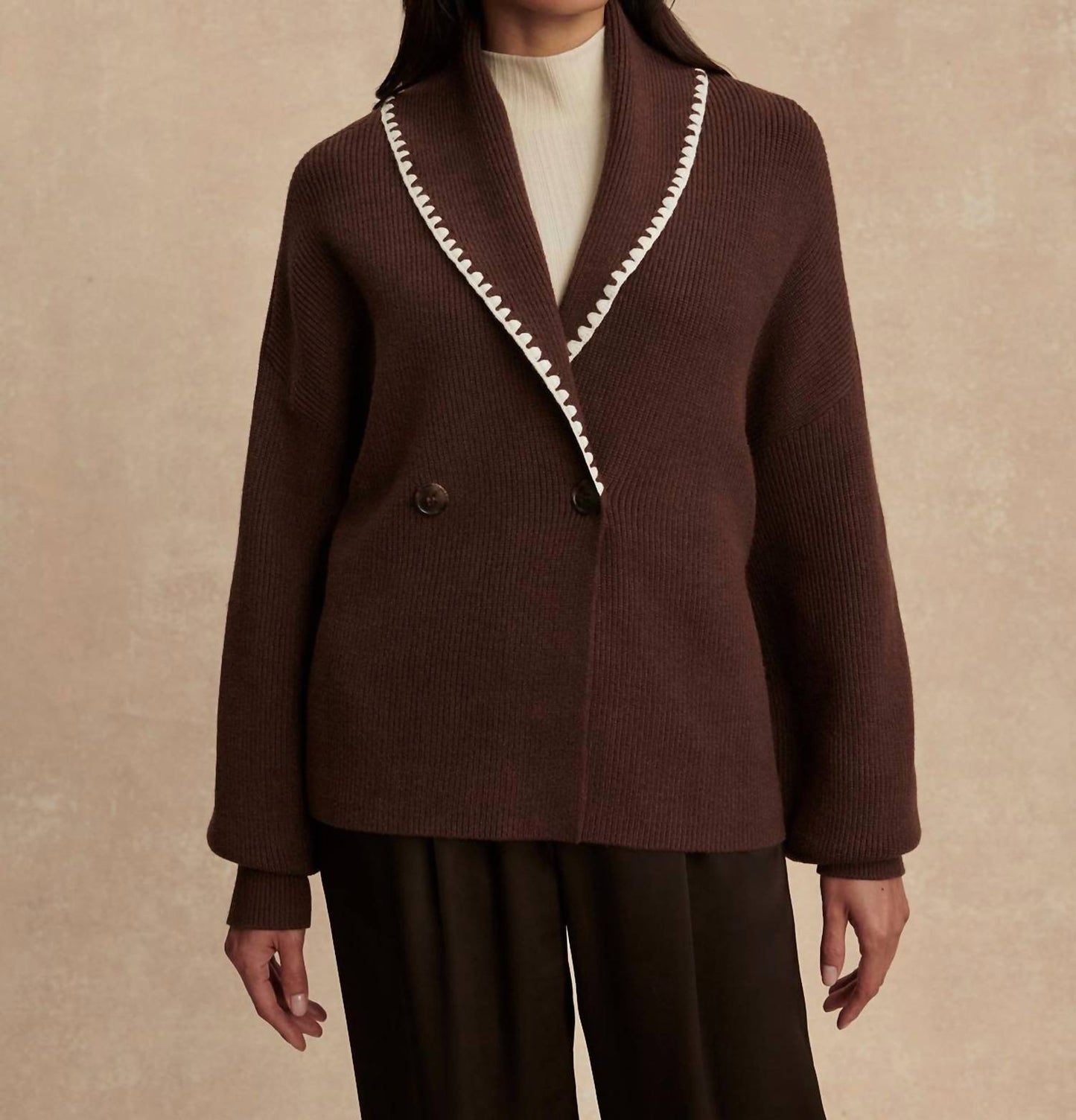 Varley - Totley Shawl Collar Knit Jacket