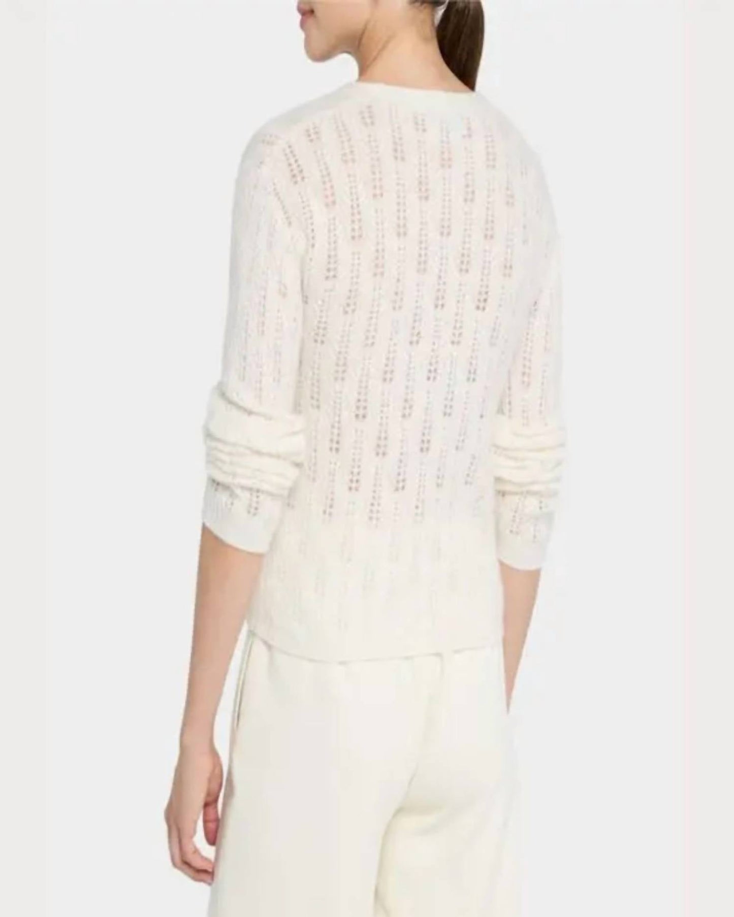Naadam - Cashmere Pointelle Cardigan