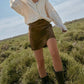 Z Supply - Ciera Faux Suede Mini Skirt