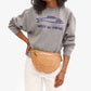 Clare V. - Cotton Sweatshirt With Sardines