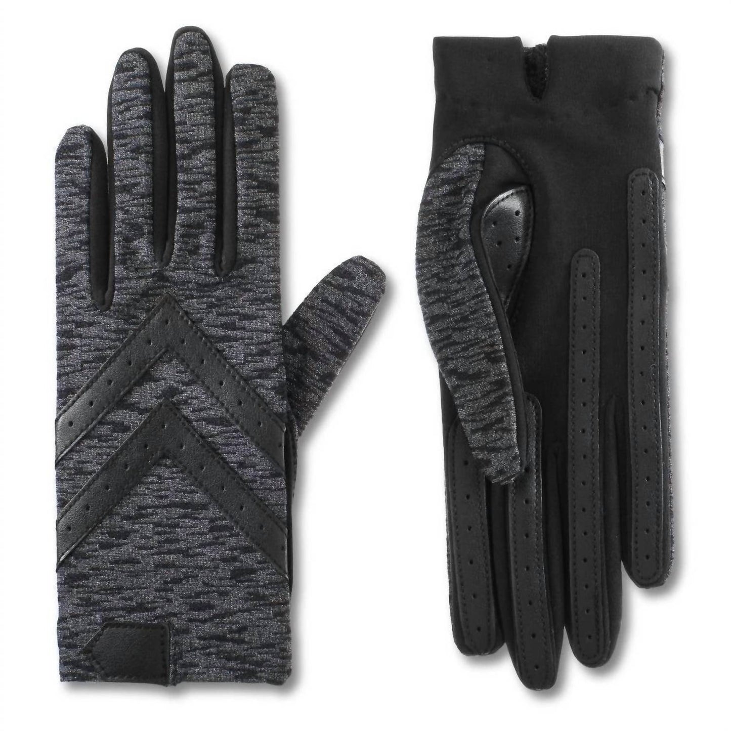 Isotoner - Women's Chevron Shortie Gloves