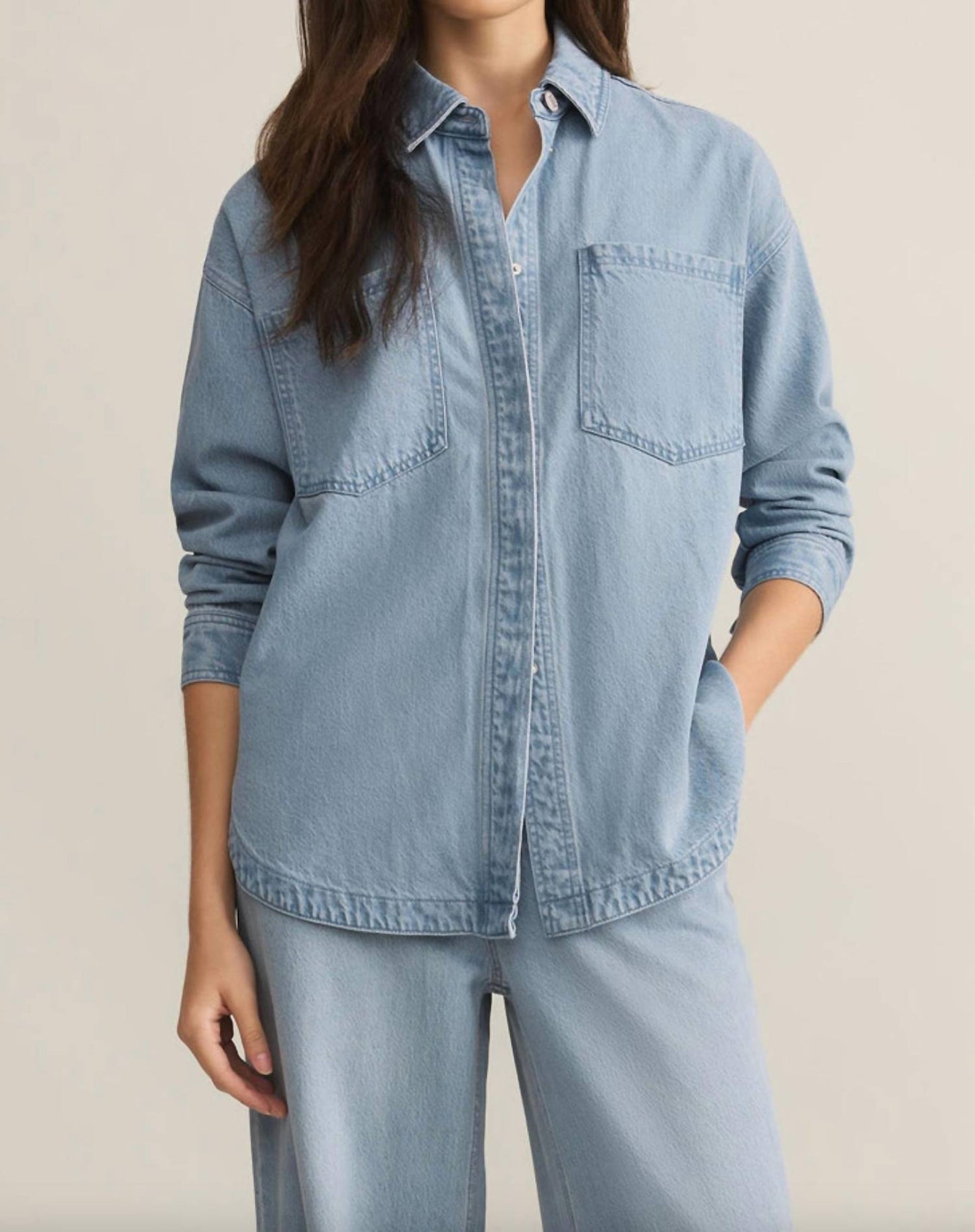 Z Supply - All Day Luxe Soft Denim Jacket