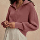 Varley - Maura Half Zip Knit Sweater