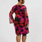 Fashion Szn Curve - Bold Floral Print Mini Dress - Plus Size