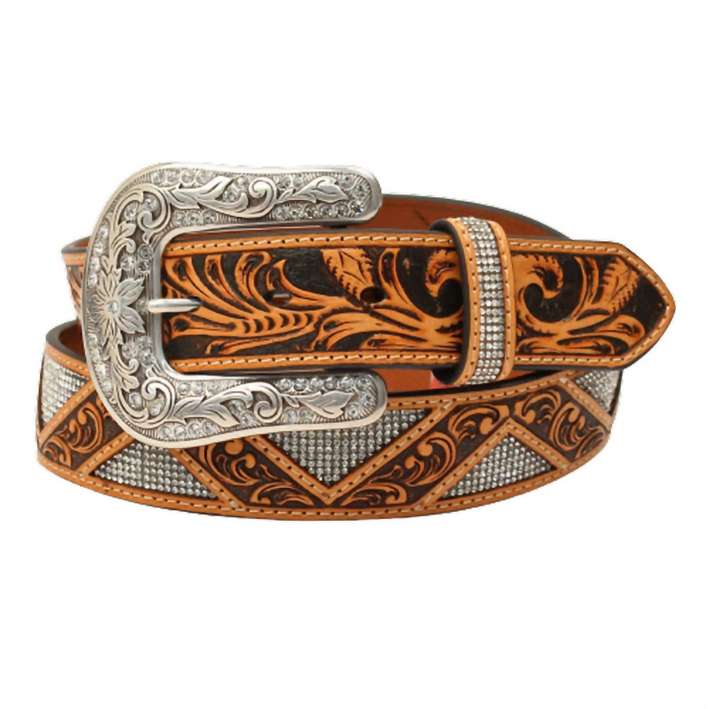 3D Belt Company - Women's Zag Stone Belt