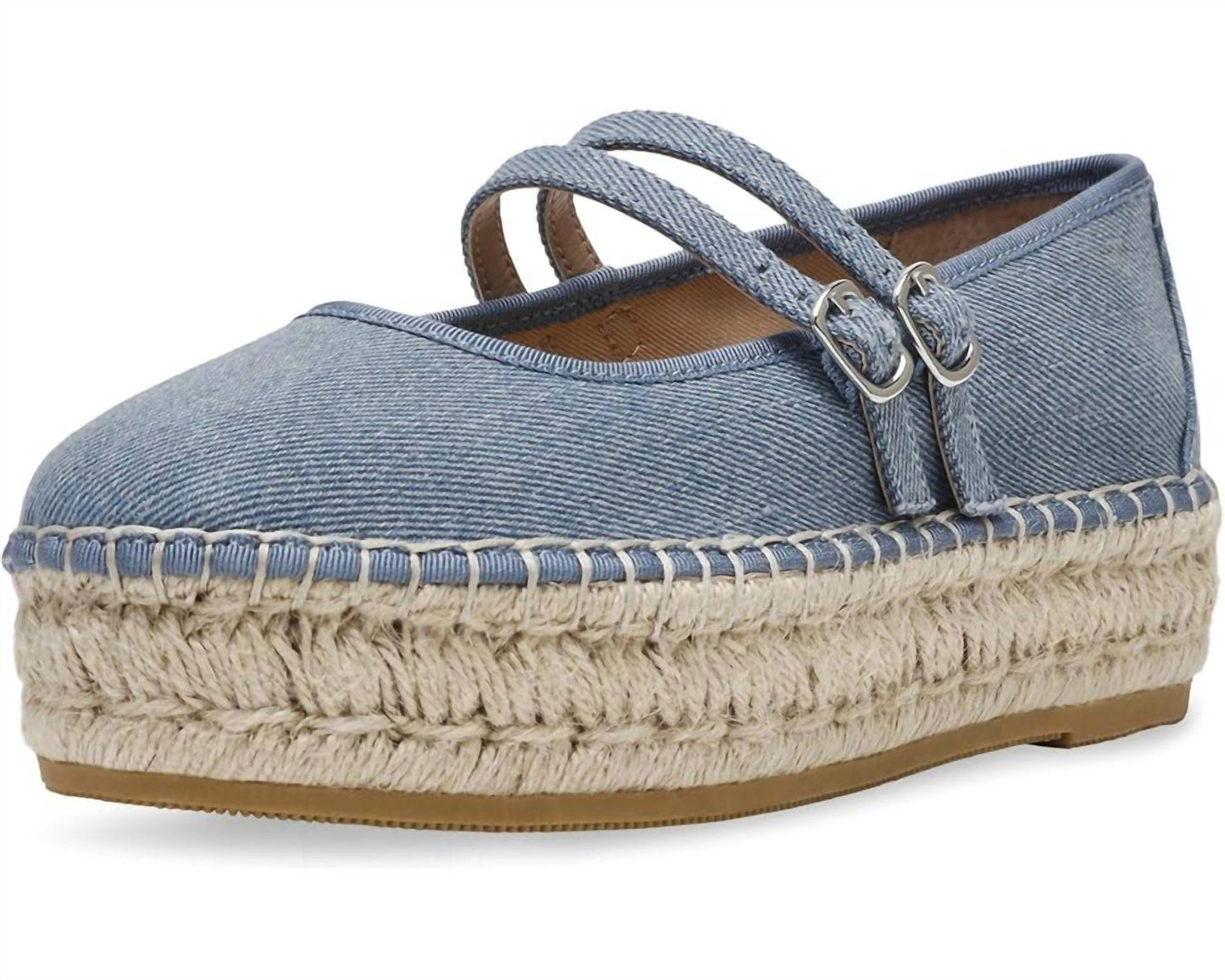 Steve Madden - Women's Brinn Denim Fab Platform Shoe