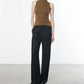 Enza Costa - RIB SLEEVELESS TURTLENECK SWEATER