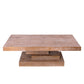 Modern Rustic Coffee Table – Rectangular Wood Center Table