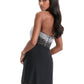 Ashleylauren - Beaded Mesh Mini Dress