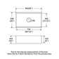 Kitchen Sink Workstation, Single Bowl - White