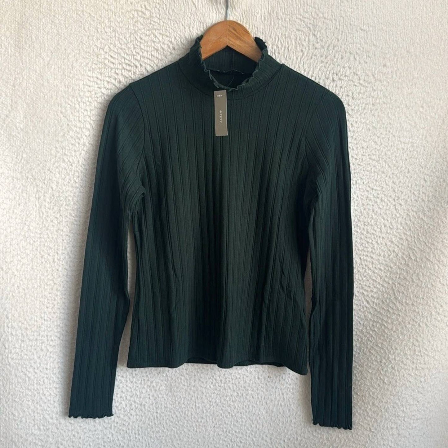 J.Crew - Pointelle Knit Turtleneck Top